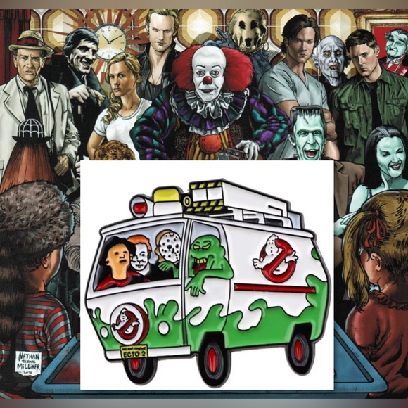 Jewelry - $3🎃HALLOWEEN MOVIE PIN🎃ENAMEL🎃NEW $3 WHEN BUNDLED WITH 3 OR MORE ITEMS